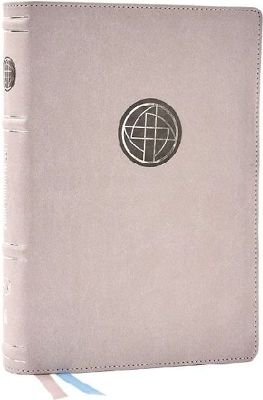 Life in Christ Bible: Discovering, Believing, and Rejoicing in Who God Says You Are (Nkjv, Cream Leathersoft, Red Letter, Comfort Print)