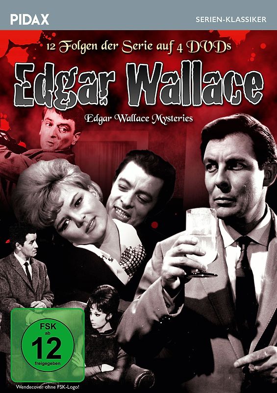 Edgar Wallace - 12 Folgen der Serie [4 DVDs] DVD