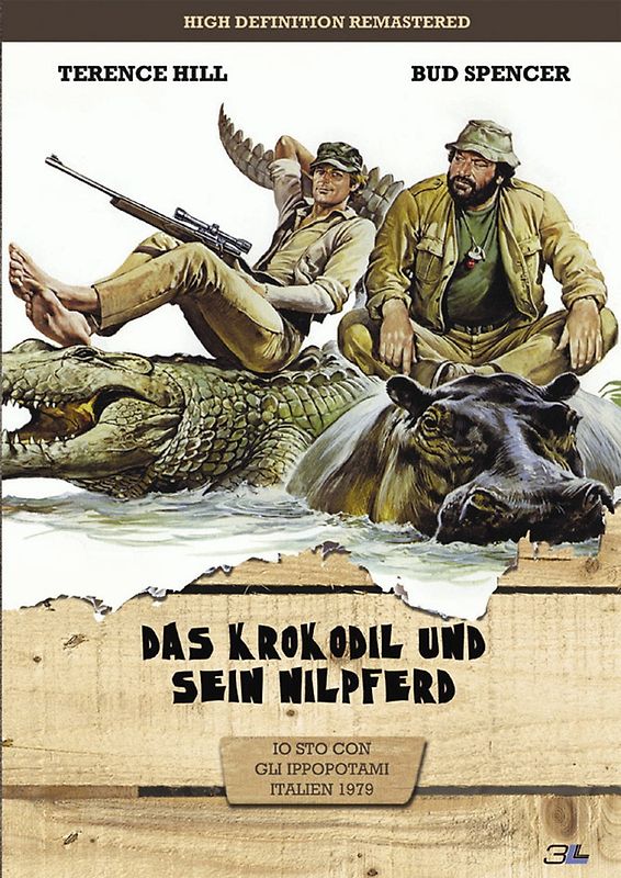 Das Krokodil und sein Nilpferd - High Definition - Remastered DVD