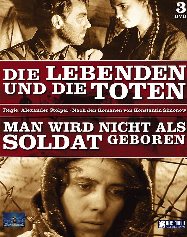 Die lebenden und die Toten - Man wird nicht als Soldat geboren [3 DVDs] DVD