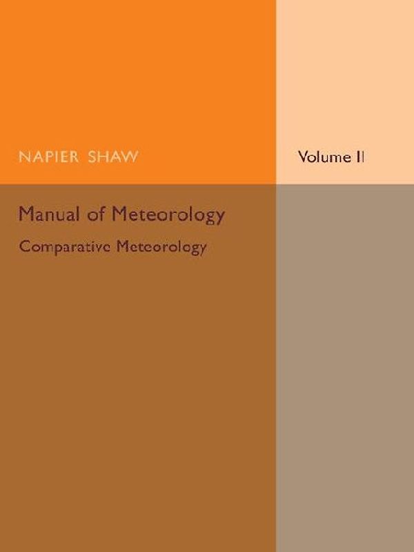 Manual of Meteorology