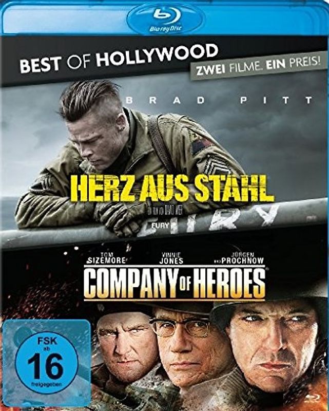 Herz aus Stahl / Company of Heroes [Best of Hollywood / 2 Movie Collector's Pack 94] Blu-ray Disc