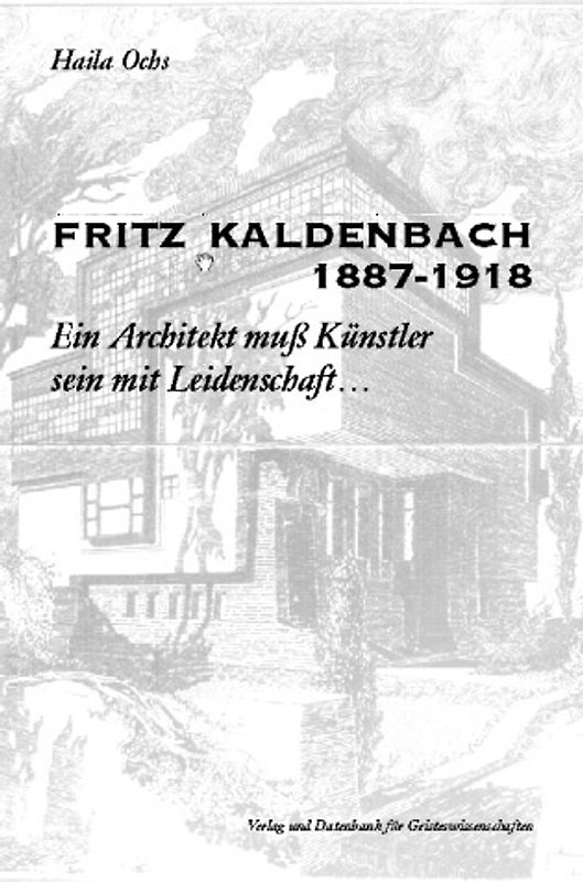 Fritz Kaldenbach 1887-1918