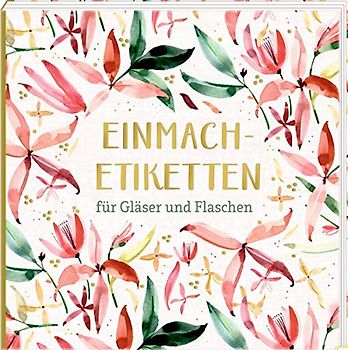 Etikettenbüchlein - Einmach-Etiketten (All about rosé): für Gläser und Flaschen
