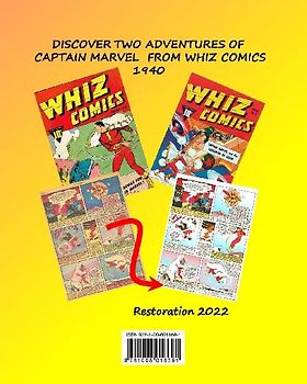 Captain Marvel from Whiz Comics - February/August 1940