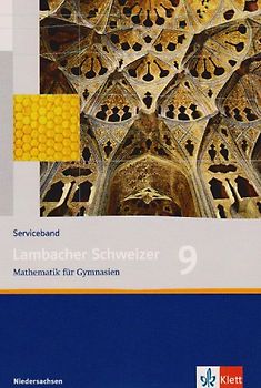 Lambacher Schweizer - Ausgabe für Niedersachsen / Serviceband 9