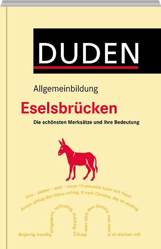 Duden Allgemeinbildung - Eselsbrücken