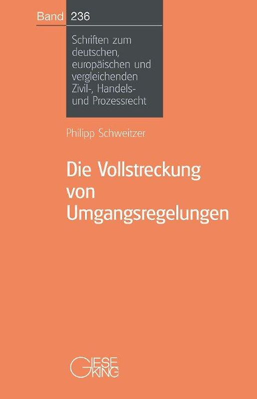 Die Vollstreckung von Umgangsregelungen