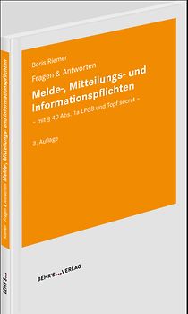 Melde-, Mitteilungs- und Informationspflichten