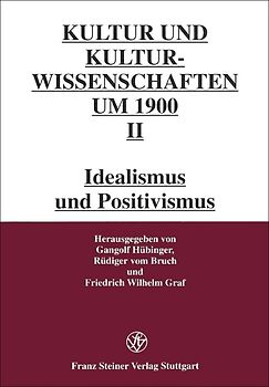 Kultur- und Kulturwissenschaften um 1900, Band II