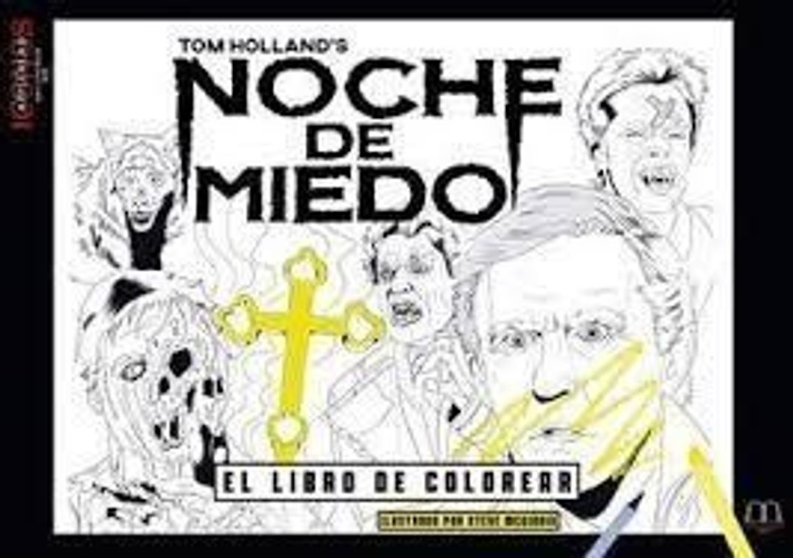 Noche de miedo : el libro de colorear