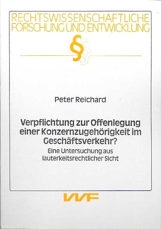 Verpflichtung zur Offenlegung einer Konzernzugehörigkeit im Geschäftsverkehr?