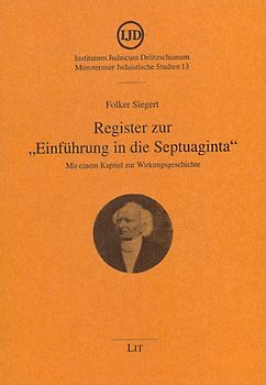 Register zur "Einführung in die Septuaginta"