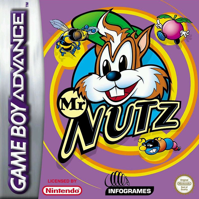 Mr. Nutz - Mister Nutz Nintendo Game Boy Advance