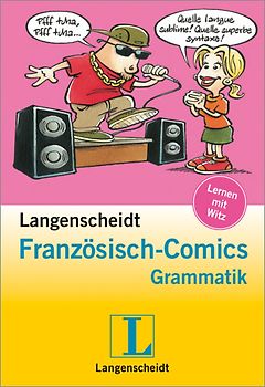 Langenscheidt Französisch-Comics Grammatik - Buch mit Spiralbindung im Umschlag