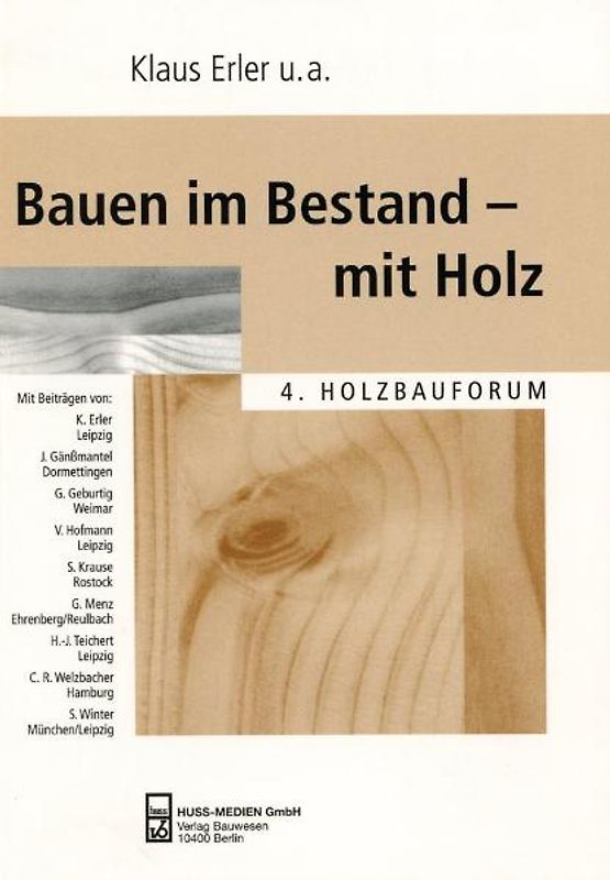 Bauen im Bestand - mit Holz