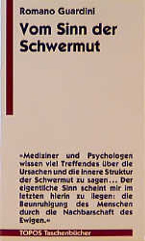 Vom Sinn der Schwermut