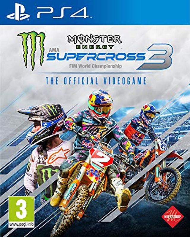 Monster Energy Supercross - The Official Videogame 3 [UK Import] PlayStation 4