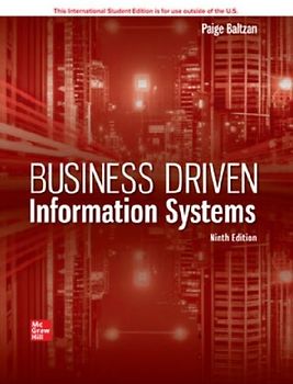 Business Driven Information Systems ISE