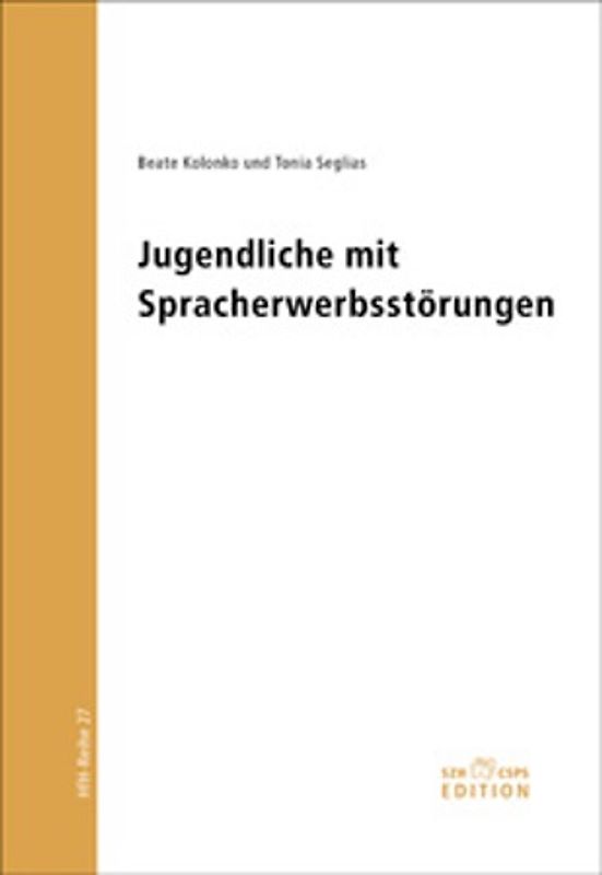 Jugendliche mit Spracherwerbsstörungen