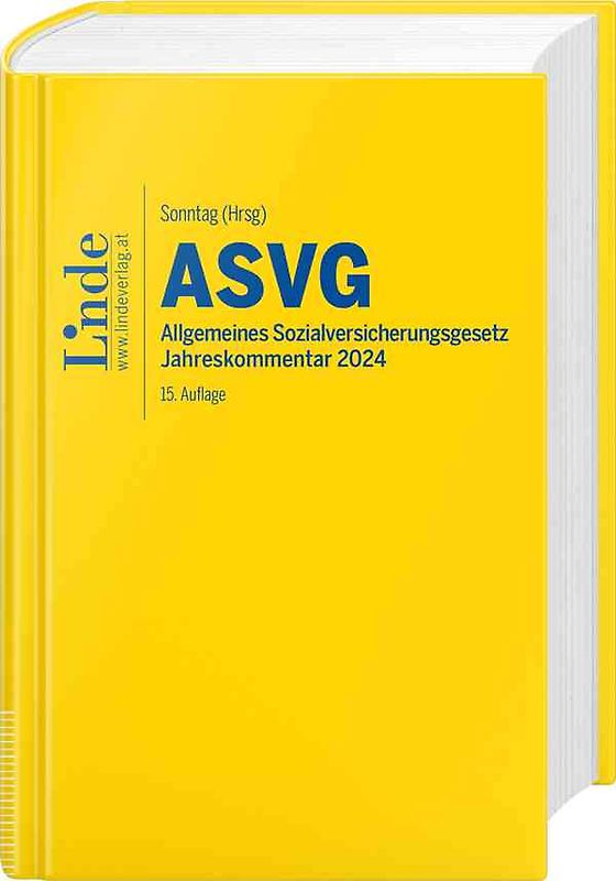 ASVG | Allgemeines Sozialversicherungsgesetz 2024
