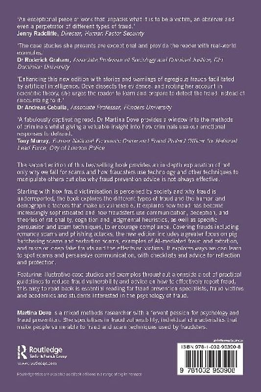 The Psychology of Fraud, Persuasion and Scam Techniques