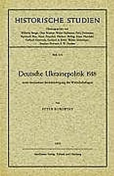 Deutsche Ukrainepolitik 1918