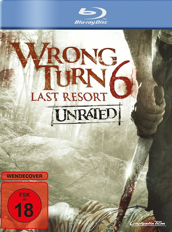 Wrong Turn 6 - Last Resort [Unrated] Blu-ray Disc