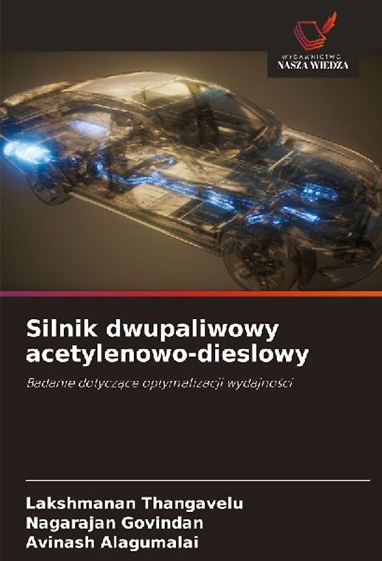 Silnik dwupaliwowy acetylenowo-dieslowy