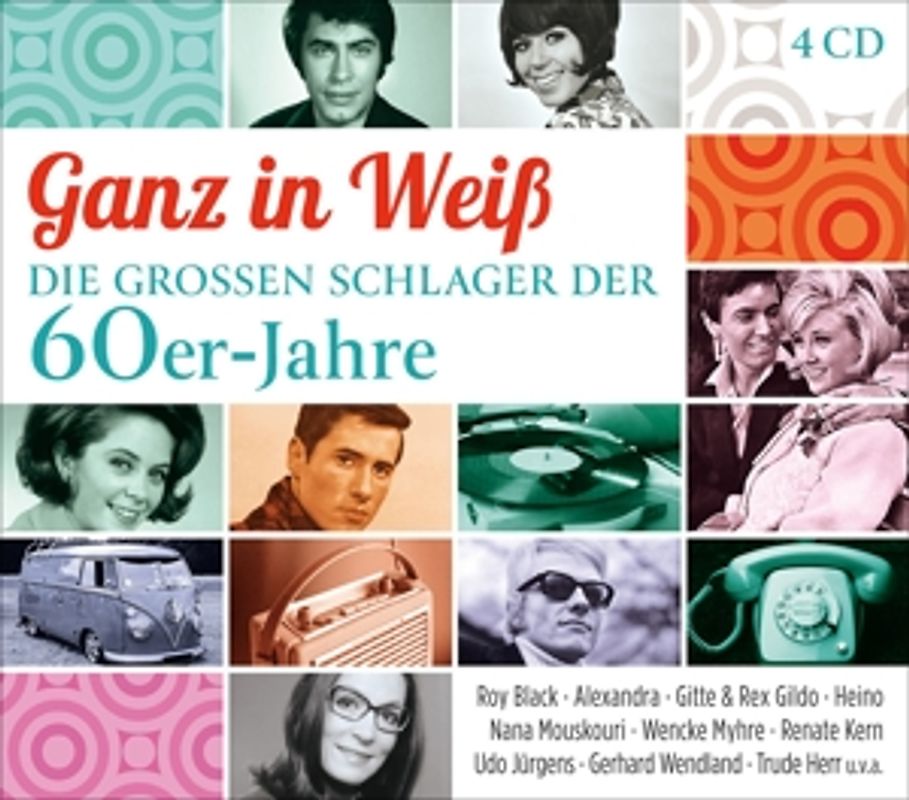 Various - Ganz In Weiß-Die Großen Schlager Der 60er-Jahre [4 CDs]