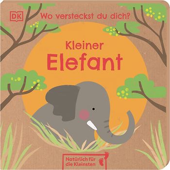 Wo versteckst du dich? Kleiner Elefant