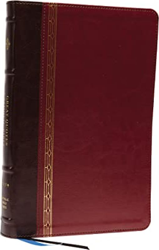 NRSVCE, Great Quotes Catholic Bible, Leathersoft, Burgundy, Comfort Print
