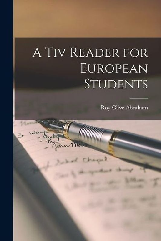 A Tiv Reader for European Students