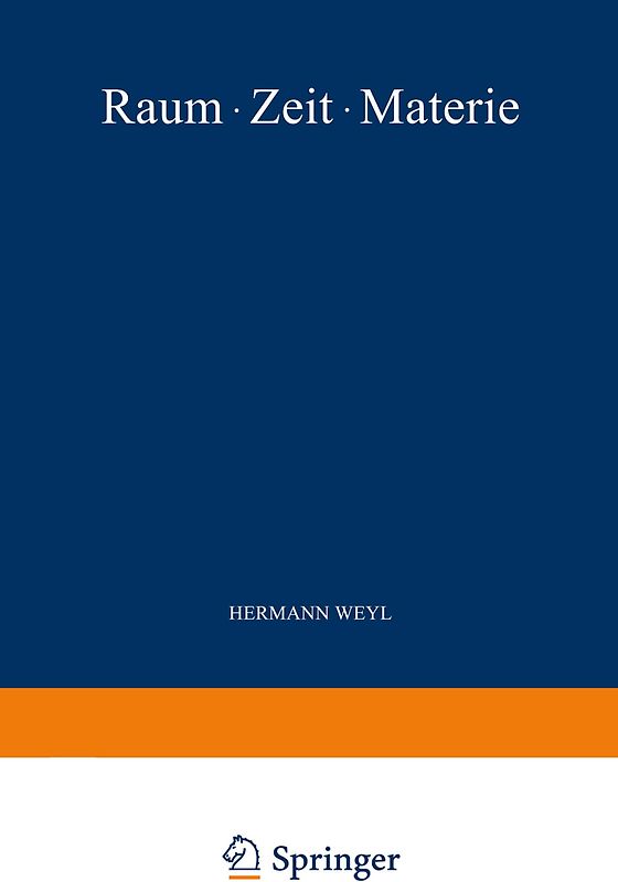 Raum · Zeit · Materie