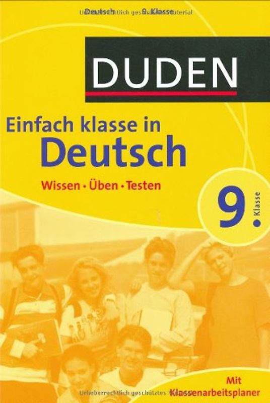 Einfach klasse in Deutsch 9. Klasse