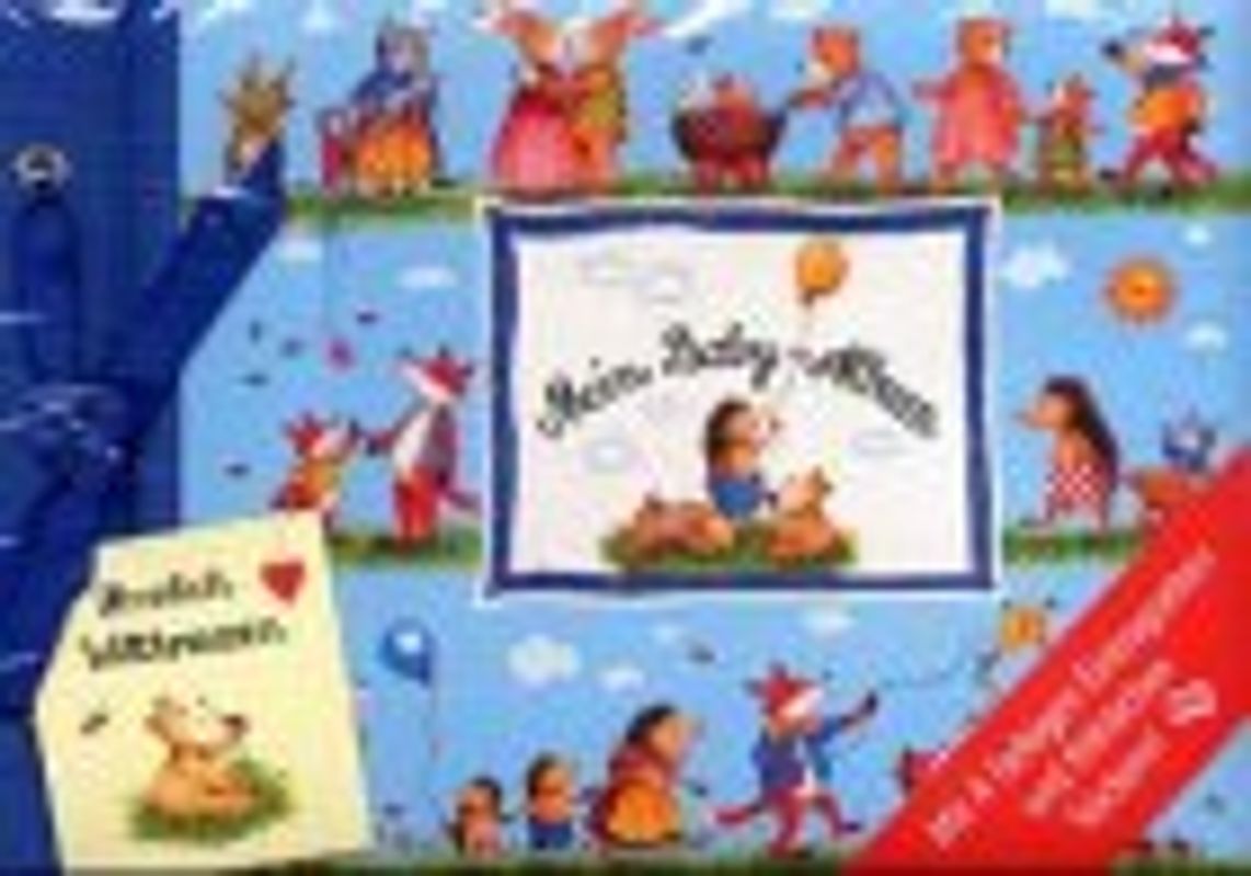 Mein Babyalbum - blau. Mein kleines Fotoalbum