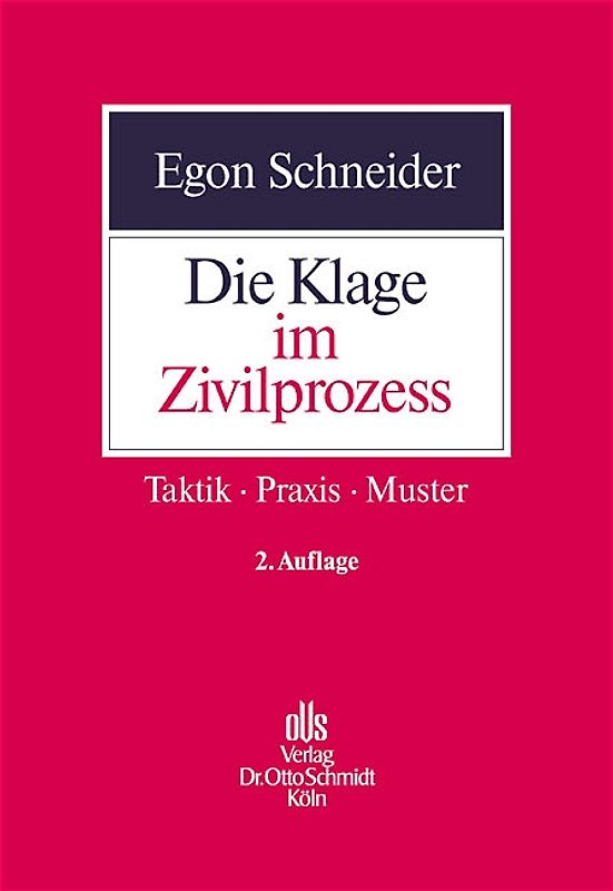 Die Klage im Zivilprozess
