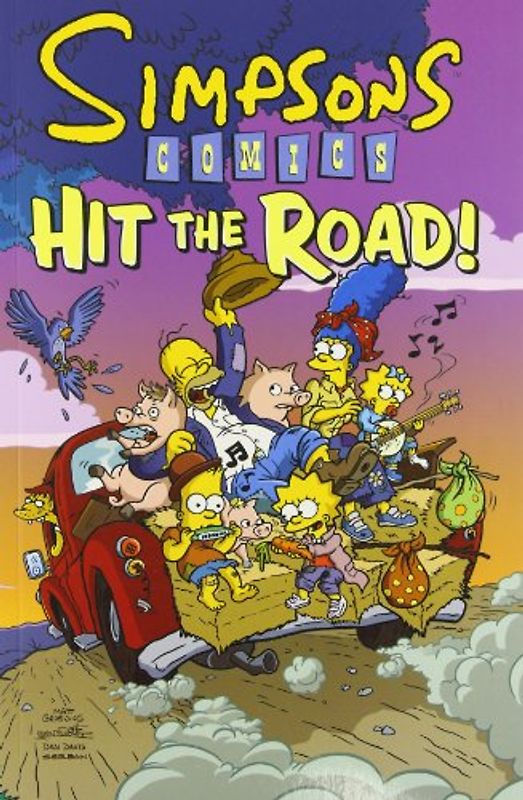 Simpsons Comics Hit the Road! (Simpsons Comic Compilations) - Groening, Matt