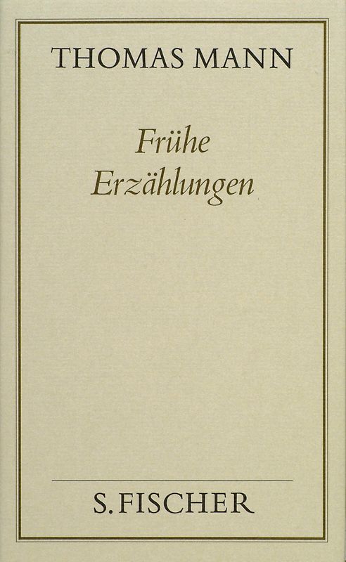 Frühe Erzählungen
