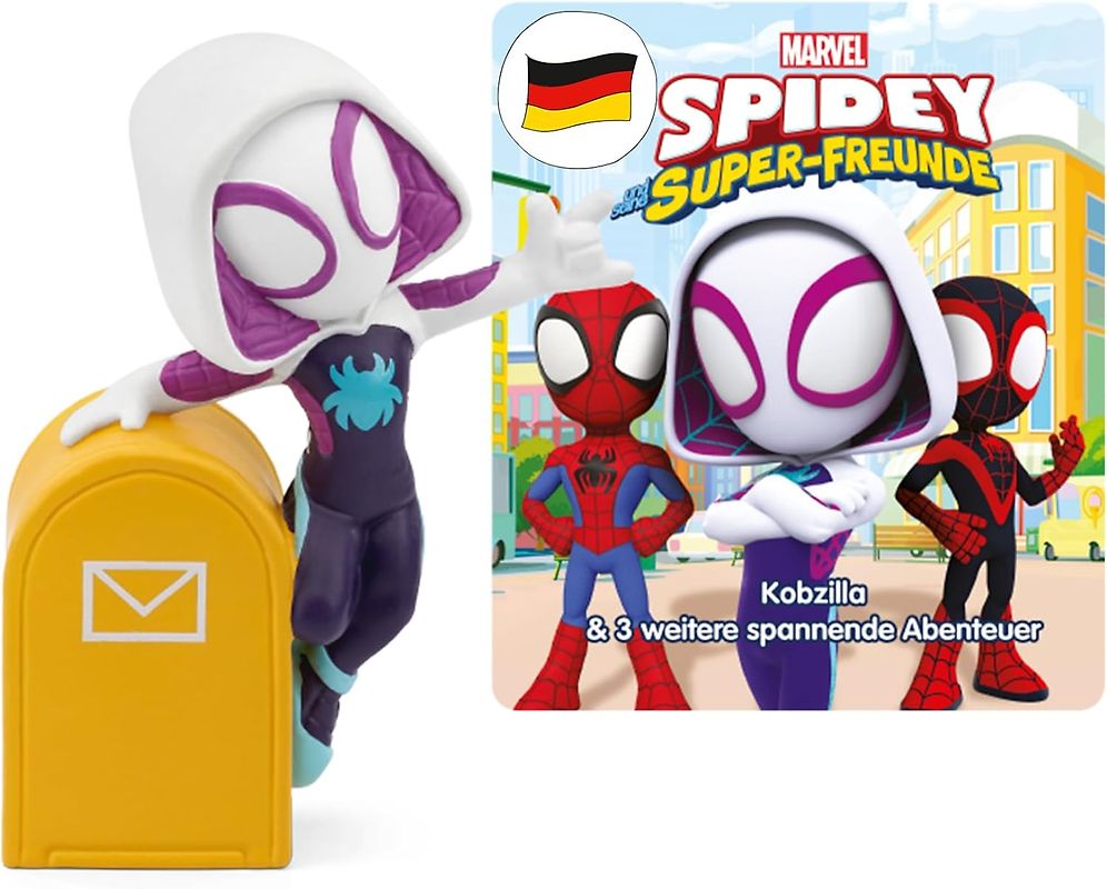 Tonies®: Marvel Spidey und seine Super-Freunde -  Kobzilla & 3 weitere spannende Abenteuer