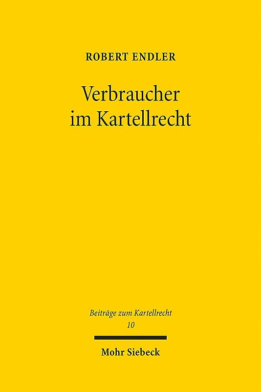 Verbraucher im Kartellrecht