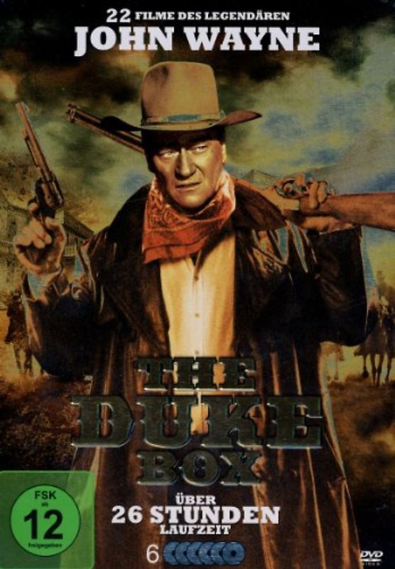 THE DUKE BOX - John Wayne Special Metallbox (22 Filme - 6 DVDs) DVD