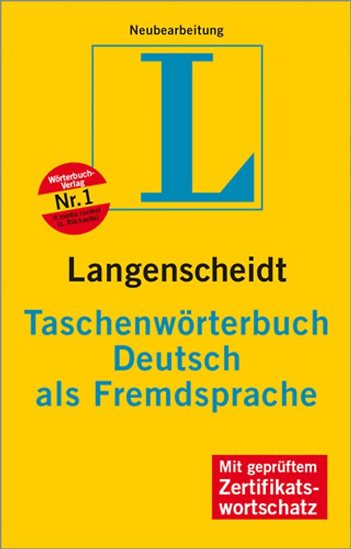 Langenscheidt Taschenwörterbuch Deutsch als Fremdsprache
