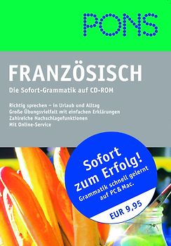 Pons Die Sofort-Grammatik auf CD-ROM Französisch MacOS