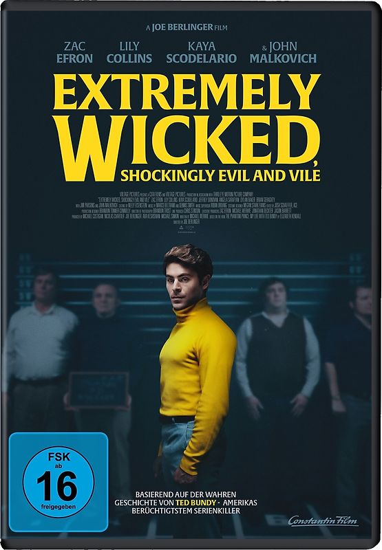 Extremely Wicked, Shockingly Evil and Vile DVD