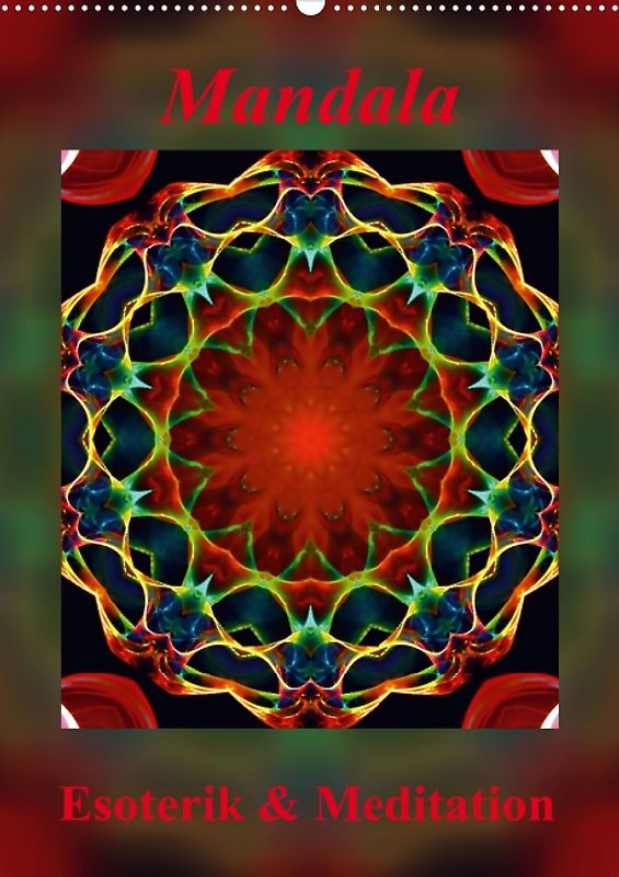 Mandala - Esoterik & Meditation (Posterbuch DIN A4 hoch)