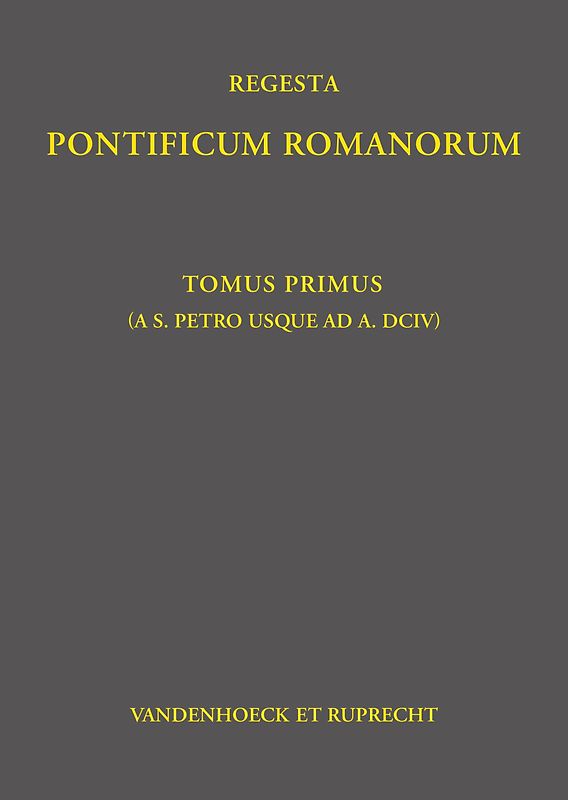 Regesta Pontificum Romanorum