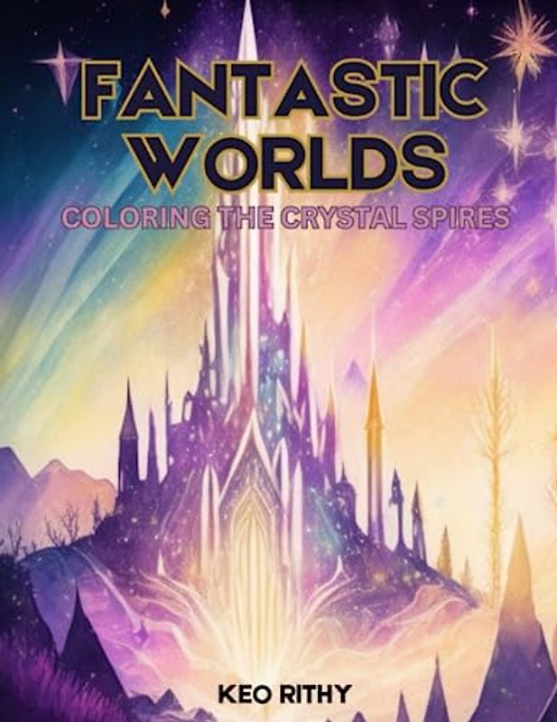 Fantastic Worlds: Coloring the Crystal Spires