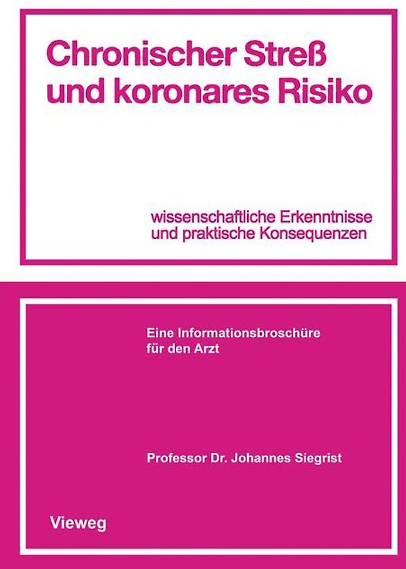 Chronischer Streß und koronares Risiko