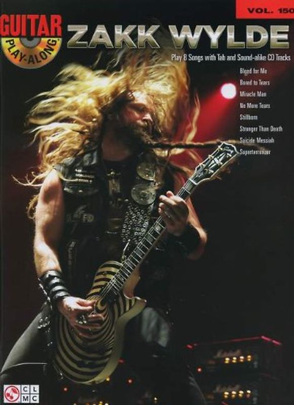 Guitar Play Along Volume 150 Wylde Zakk Gtr BK/CD - Various